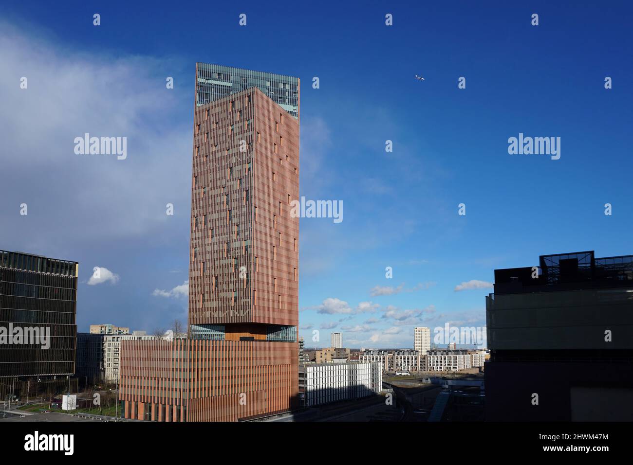 Europe, UK, England, London, Stratford, skyline tower block Stock Photo