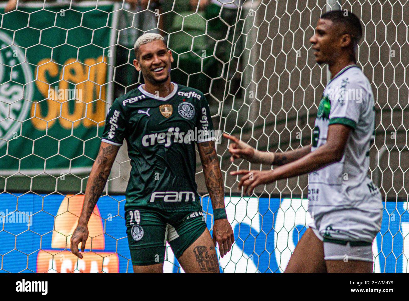 SP - Sao Paulo - 03/06/2022 - PAULISTA 2022, PALMEIRAS X GUARANI -  Palmeiras player Dudu during a