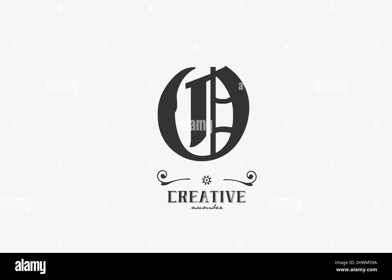 vintage-o-alphabet-letter-logo-icon-design-creative-template-for