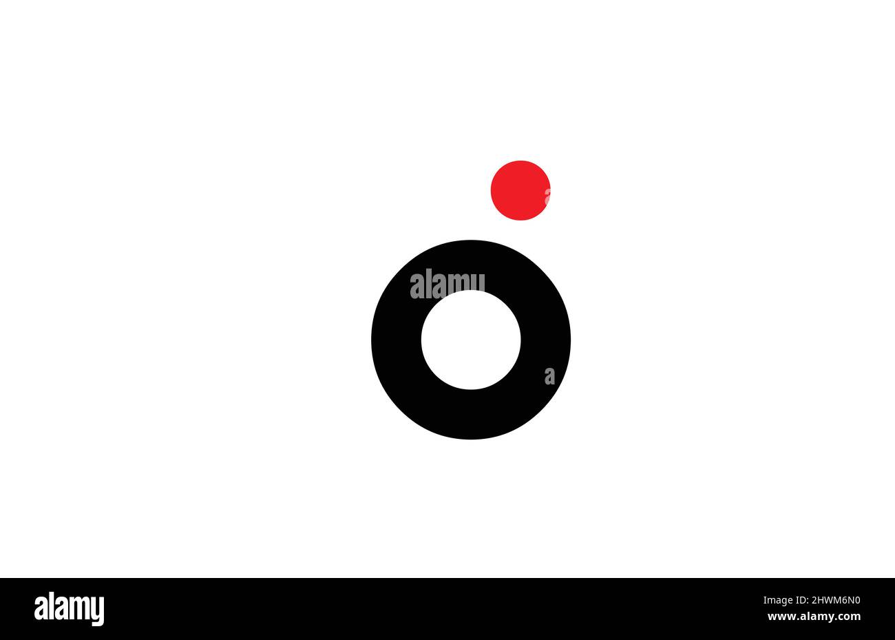 black white D alphabet letter logo icon design. Creative template for ...