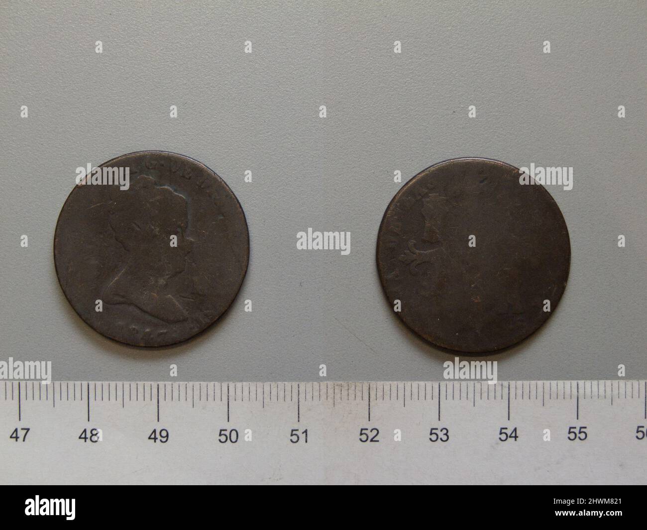 8 Maravedis of Isabella II, Queen of Spain. Ruler Isabella II, Queen of Spain, Spanish, 1830