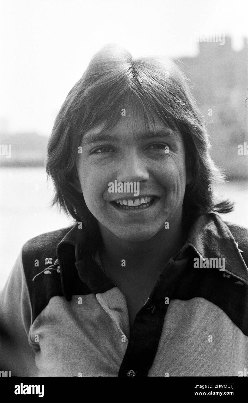 During his visit to London, David Cassidy stay aboard the 120 ft luxury