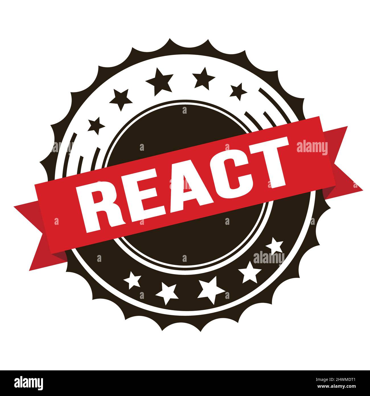 React logo logo hi-res stock photography and images - Alamy