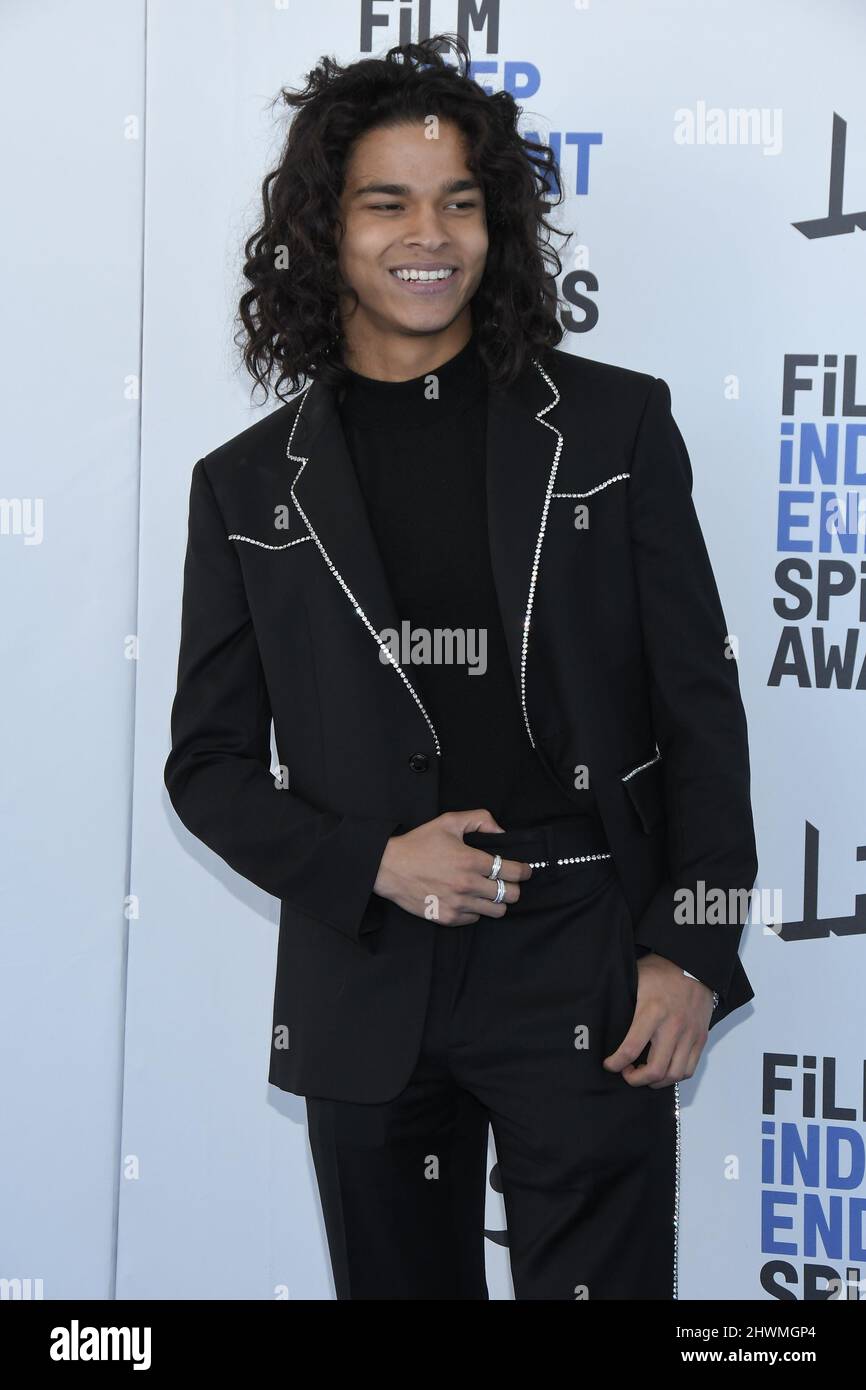 Los Angeles, USA. 06th Mar, 2022. XXXX arrives at the 2022 Film Independent  Spirit Awards held at Santa Monica Beach in Santa Monica, CA on Sunday,  ?March 6, 2022. (Photo By Sthanlee