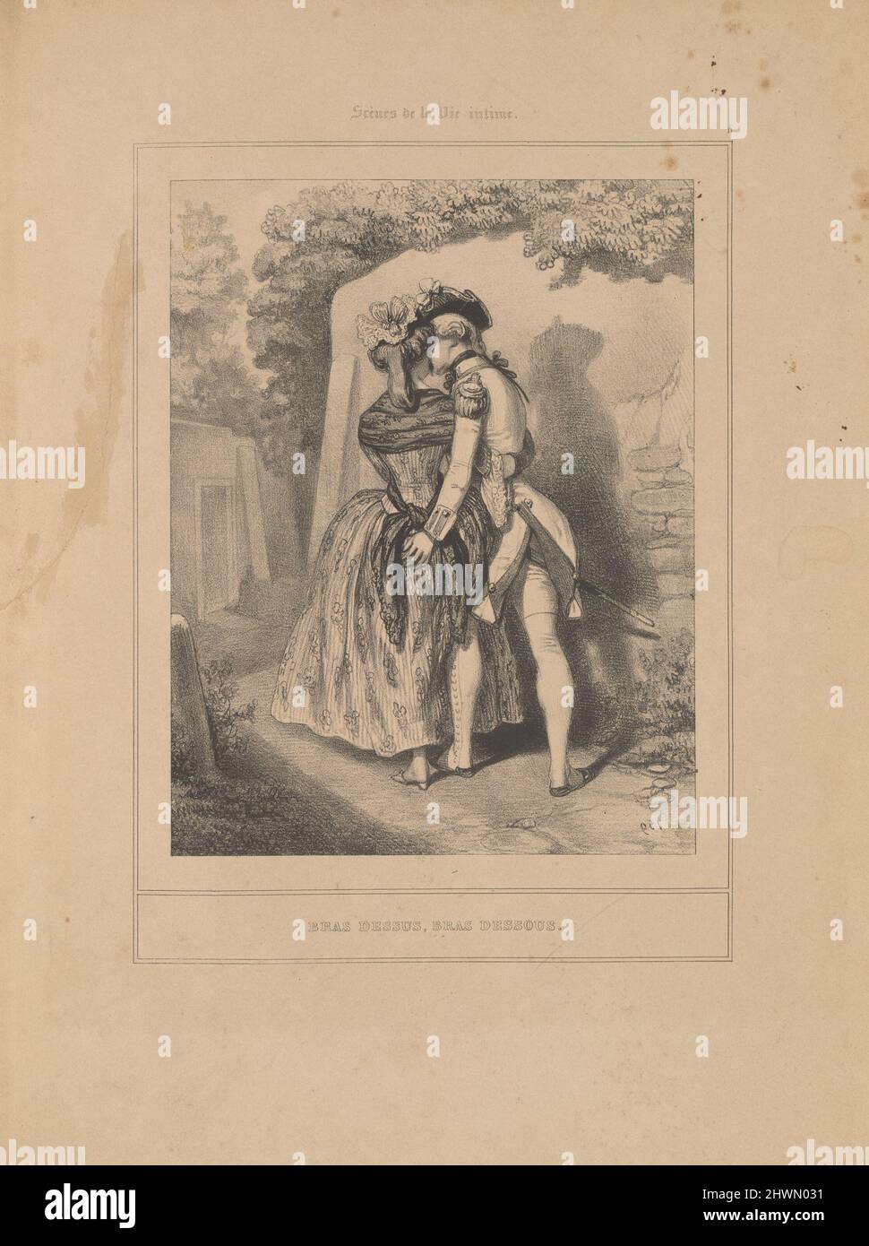 Bras dessus, bras dessous, from the series Scènes de la vie intime