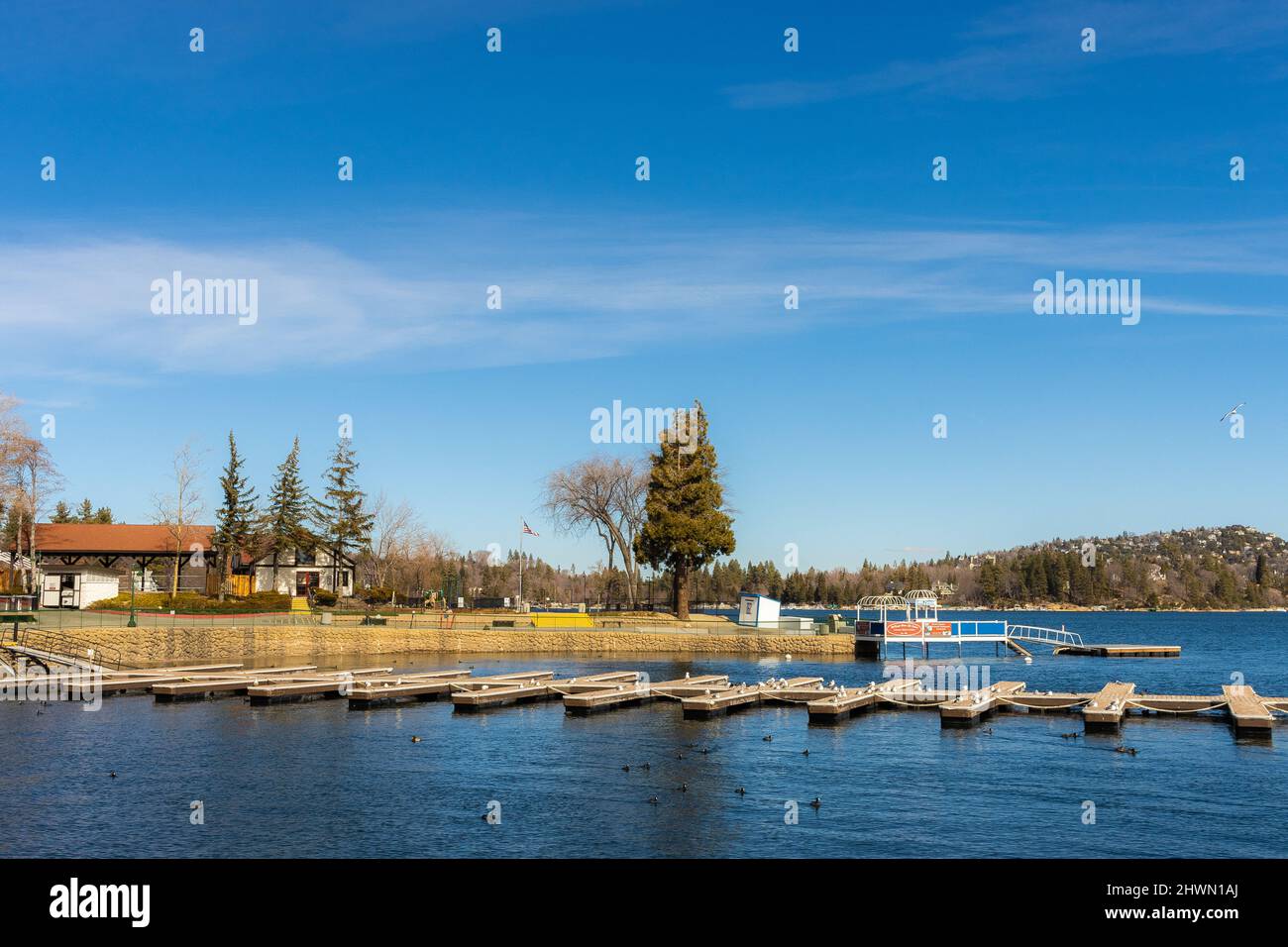 Lake Arrowhead, California Stock Photo Alamy