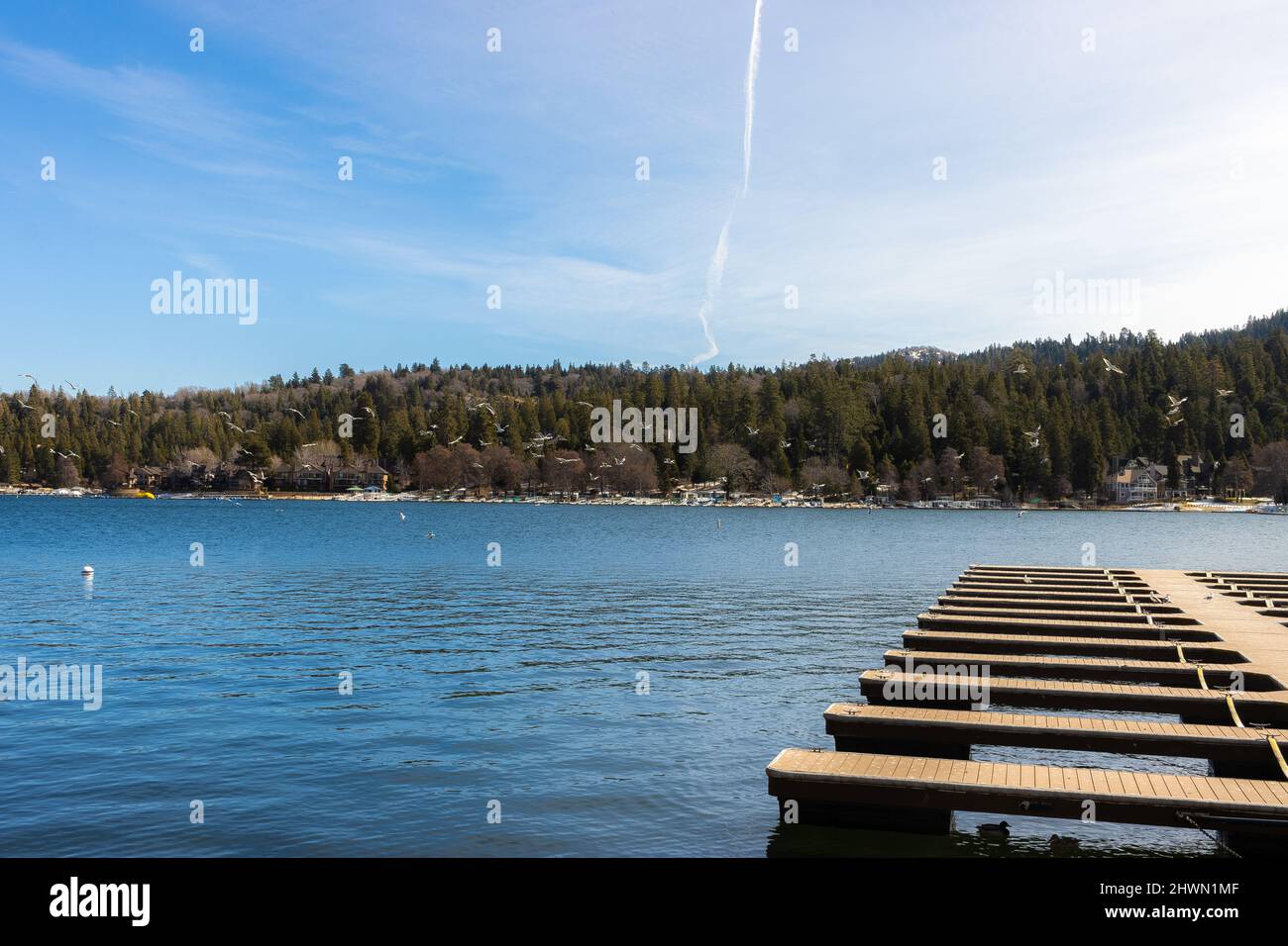Lake Arrowhead, California Stock Photo Alamy