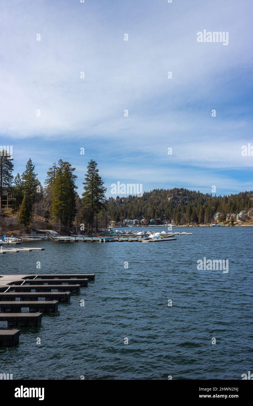 Lake Arrowhead, California Stock Photo - Alamy