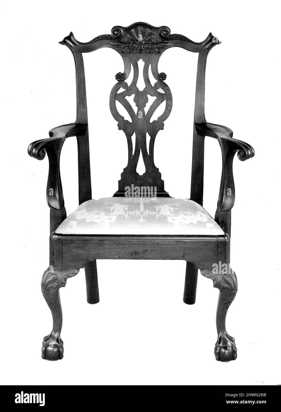 Stylish wooden chair Black and White Stock Photos & Images - Alamy