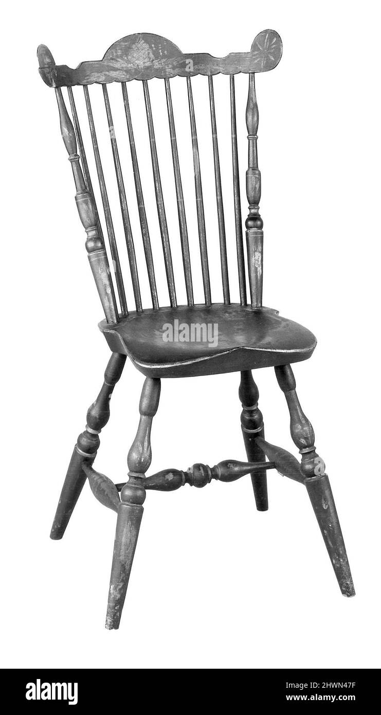 Period upholstered chair Black and White Stock Photos & Images - Alamy