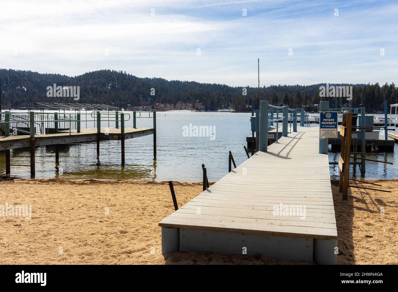 Lake Arrowhead, California Stock Photo Alamy