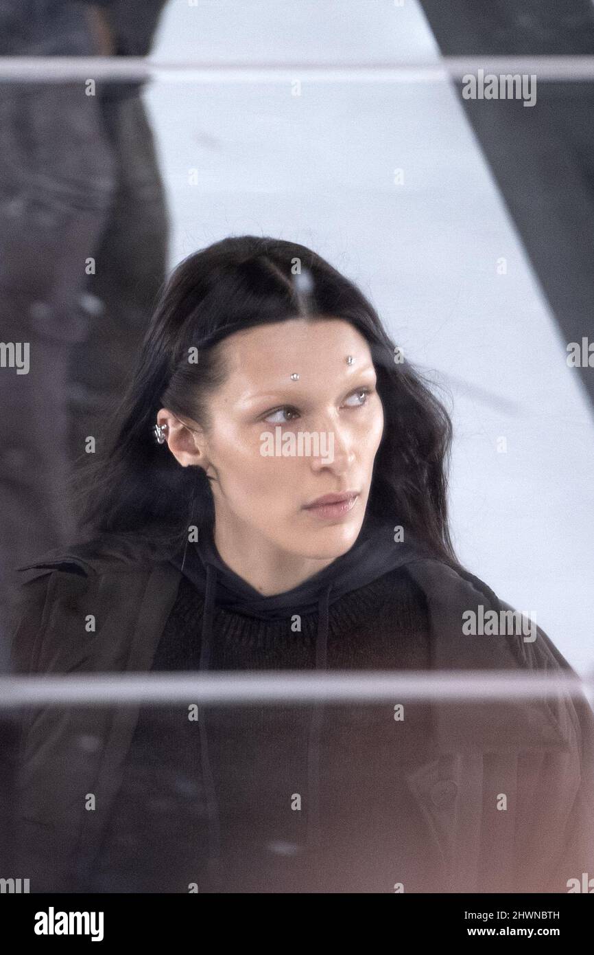 Bella Hadid walks the runway during the Givenchy Womenswear Fall/Winter