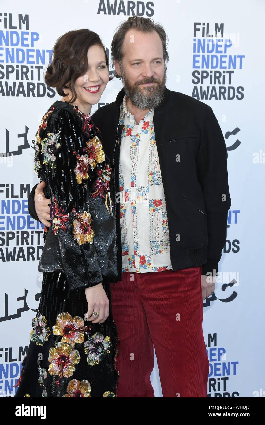 Maggie Gyllenhaal and Peter Sarsgaard arrive at the 2022 Film