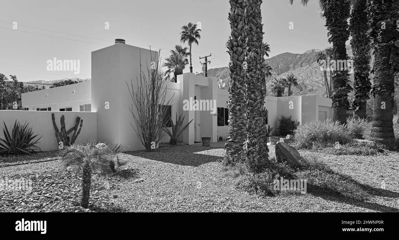 Palm Springs Mid Century Modern Stock Photo Alamy
