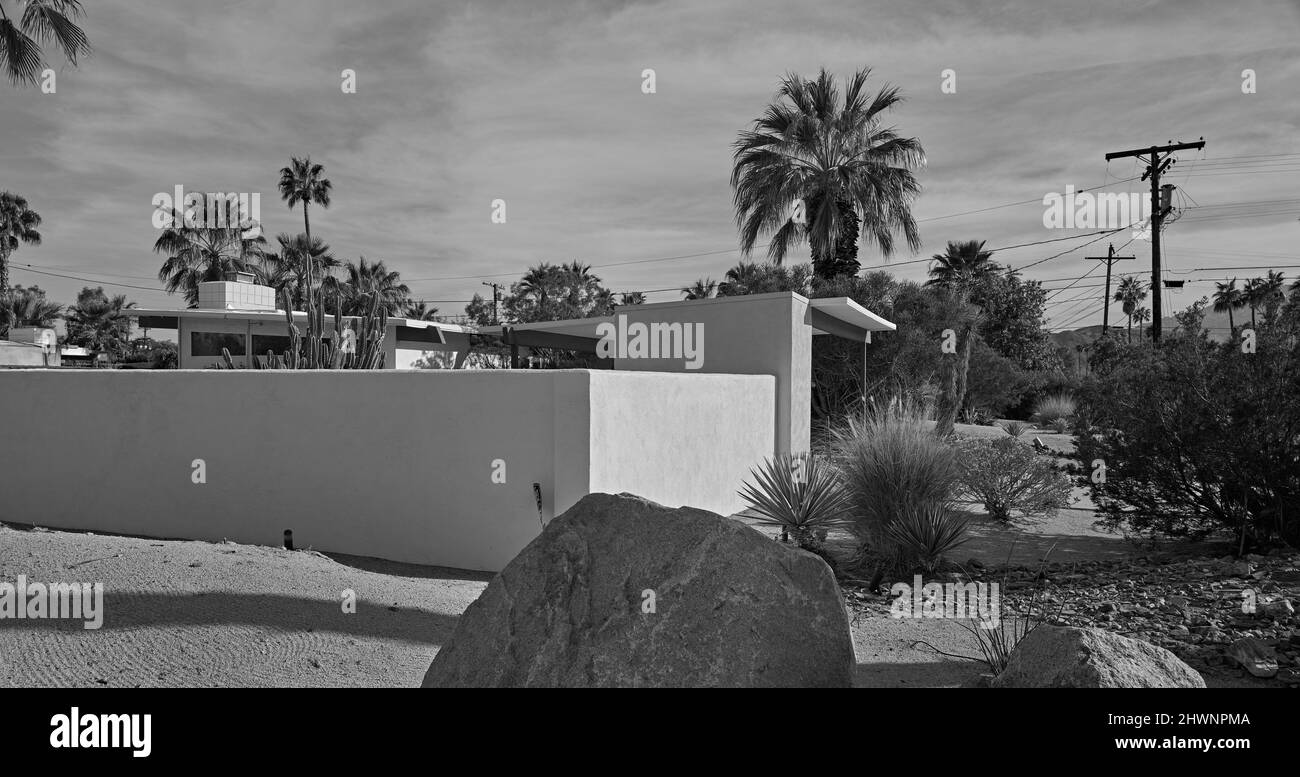 Palm Springs Mid Century Modern Stock Photo Alamy
