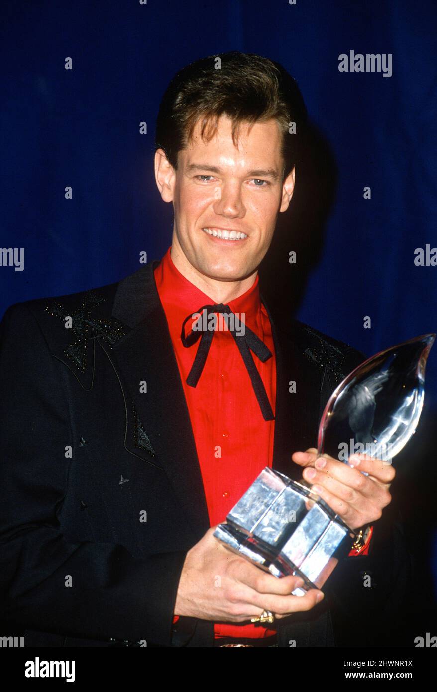 Randy Travis at the People's Choice Awards 1987 Credit Ron Wolfson
