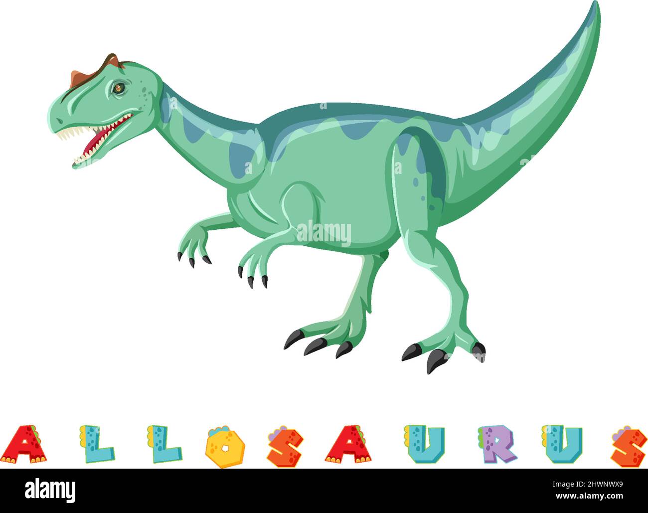 Dinosaur Pterodactyloidea Illustration Stock Illustration - Download Image  Now - Allosaurus, Ancient, Archaeology - iStock