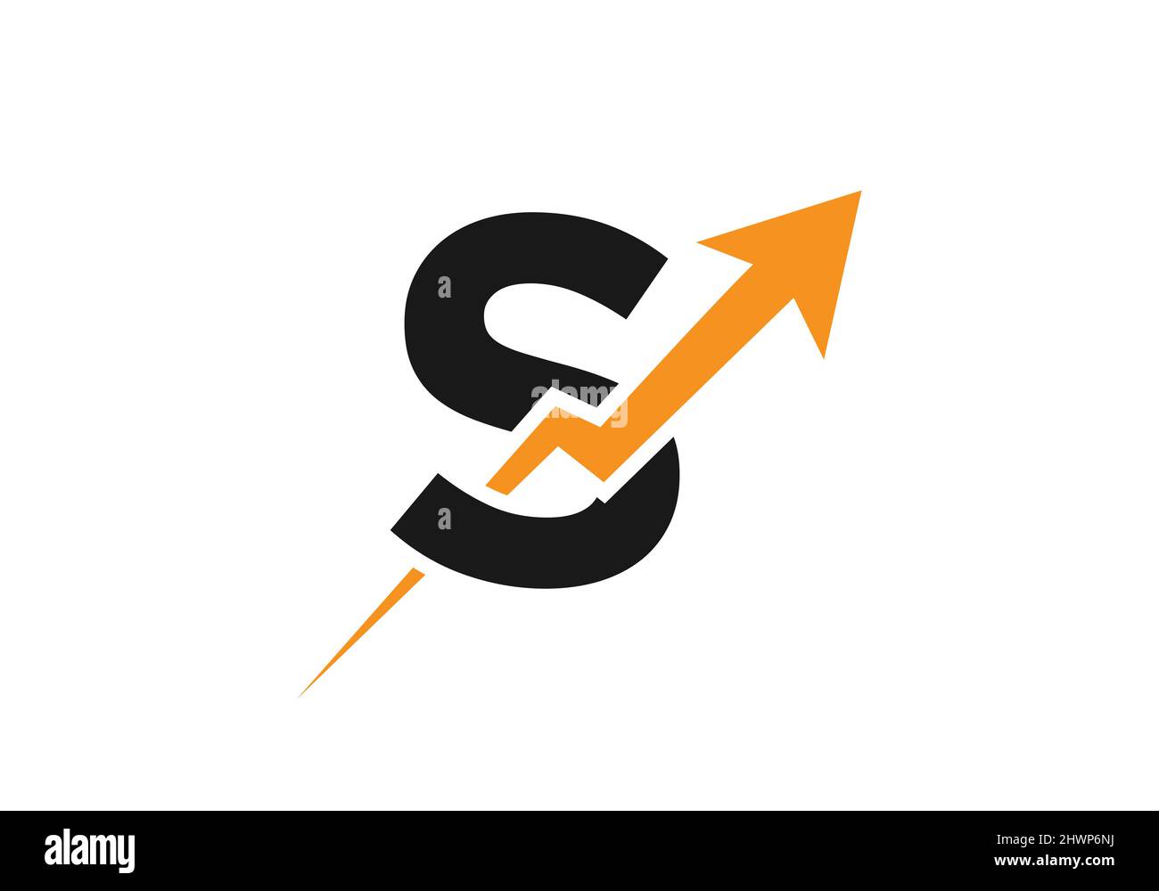 S Rising Logo S rising logo Stock Vector Images - Alamy