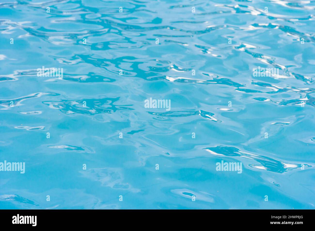 Pool Blue water reflection texture background Stock Photo - Alamy