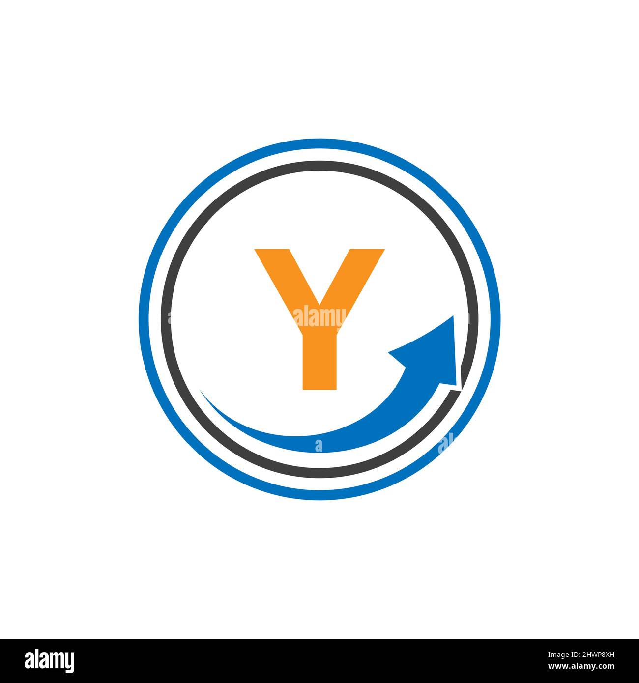 Finance logo with Y letter concept. Marketing And Financial Business ...