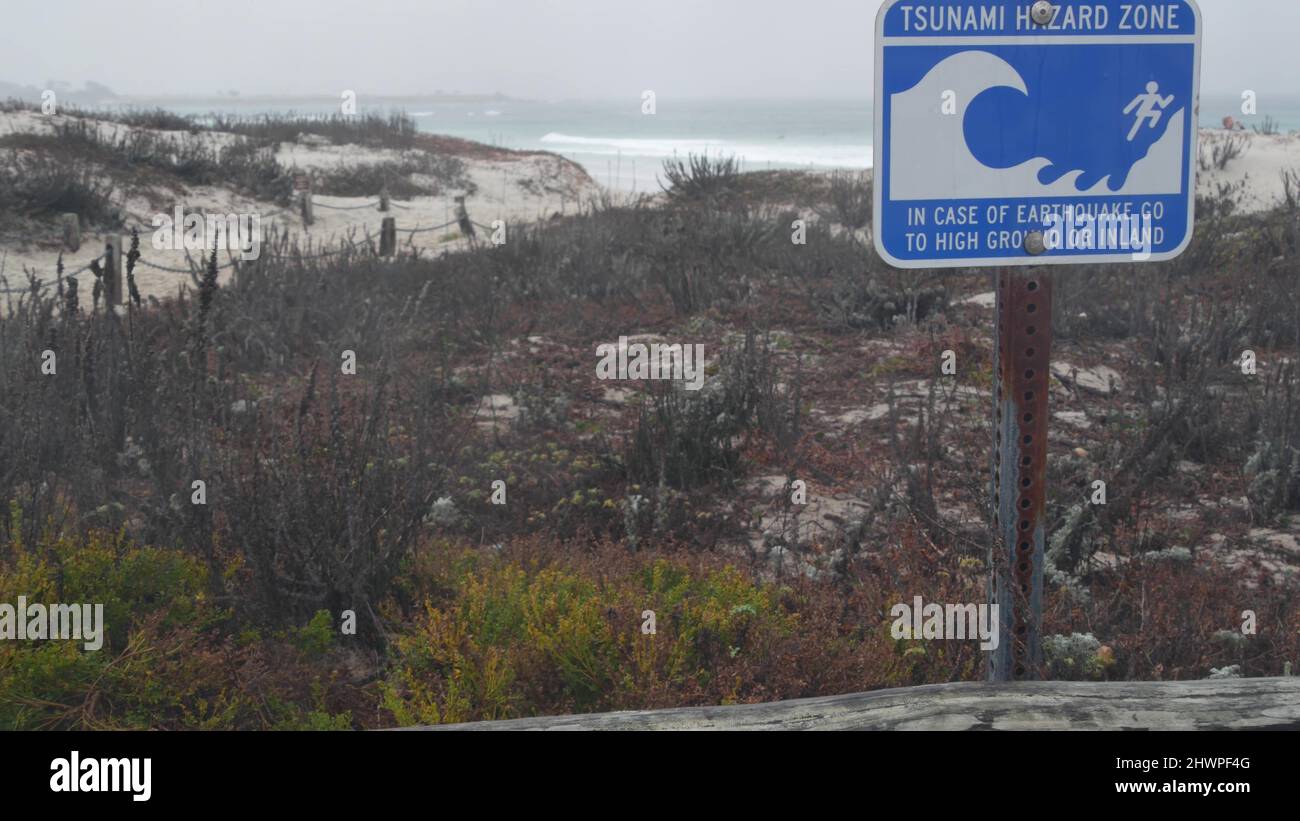 Monterey tsunami alert