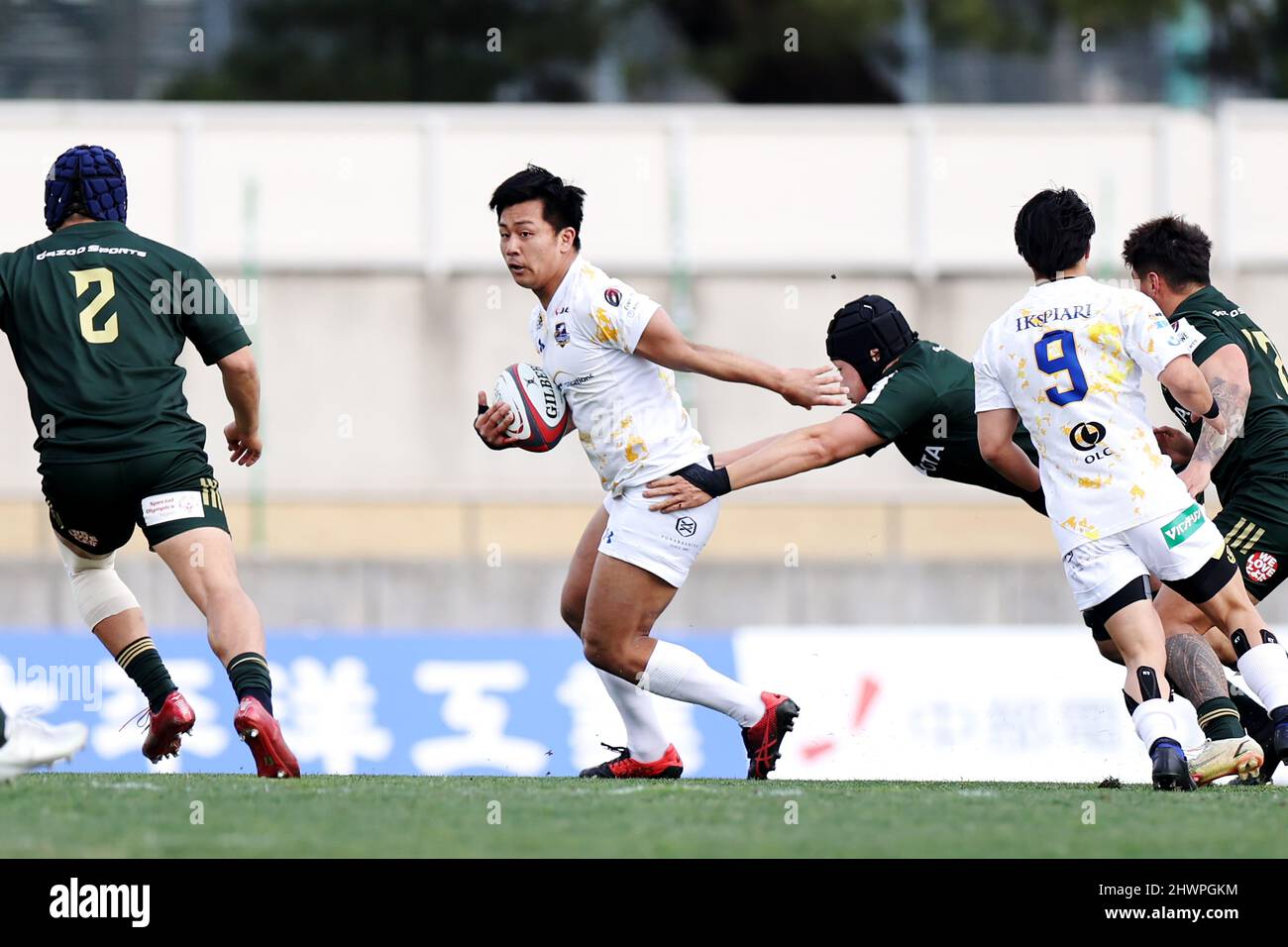 Toho Rugby Paloma Mizuho Rugby Stadium, Aichi, Japan. 5th Mar, 2022. Taiji Hongo ...