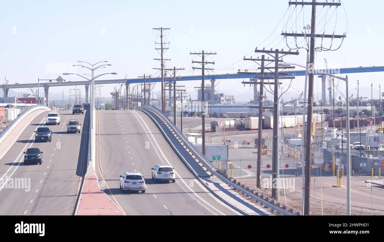 Industrial area, manufacturing or production district in San Diego