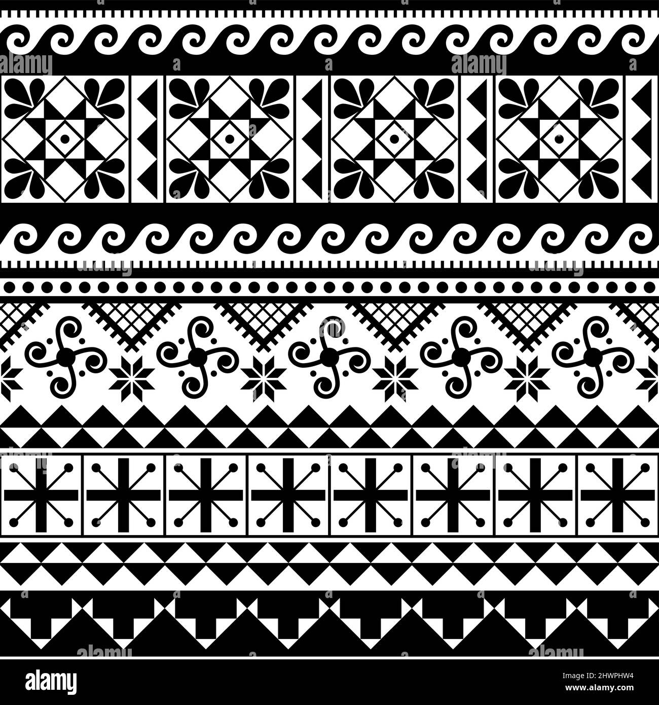 Inspiration Dezigns Tribal Swirls Steel Ear Gauge Spiral Hanging Taper A bold and stylish black and white tribal phoenix tattoo design