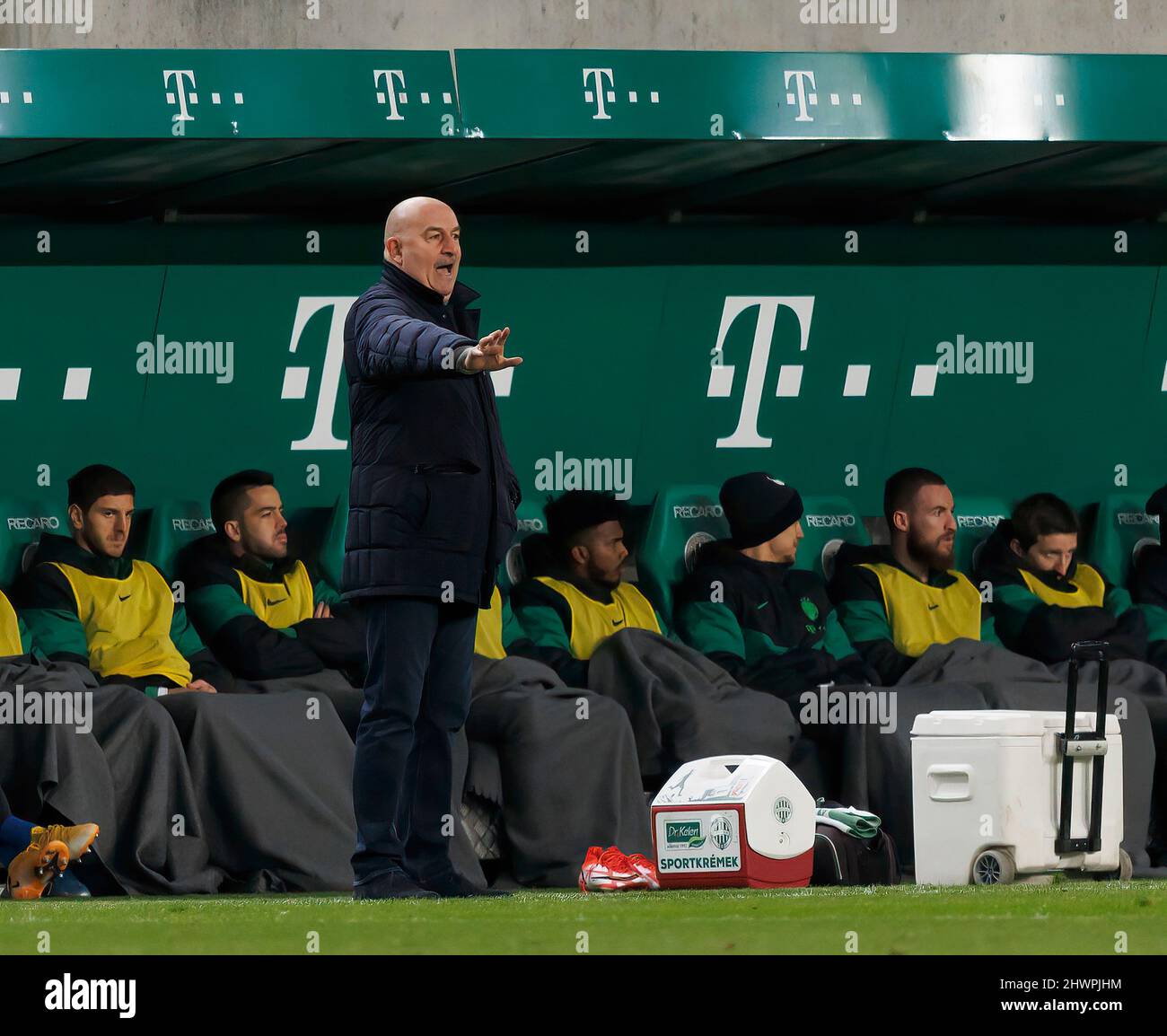 BUDAPEST, HUNGARY - MARCH 6: Lazar Cirkovic of Kisvarda