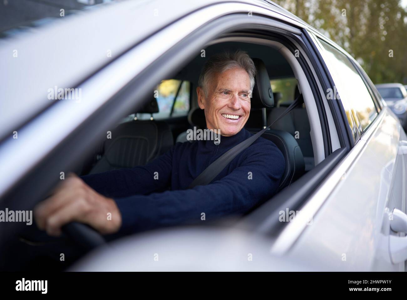Man driving car 70s hi-res stock photography and images - Alamy