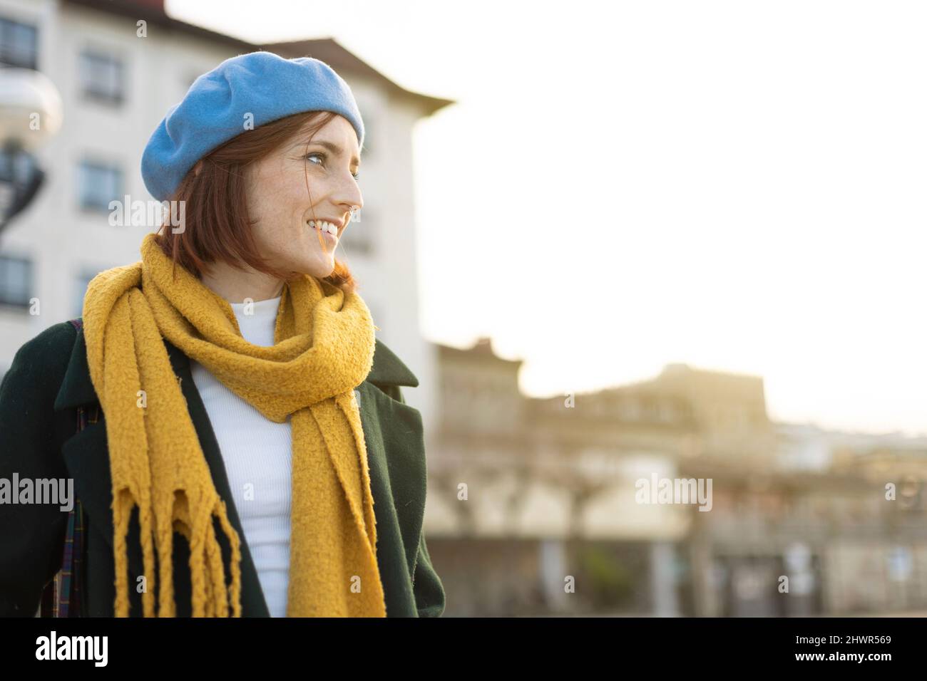 Yellow beret hi-res stock photography and images - Alamy