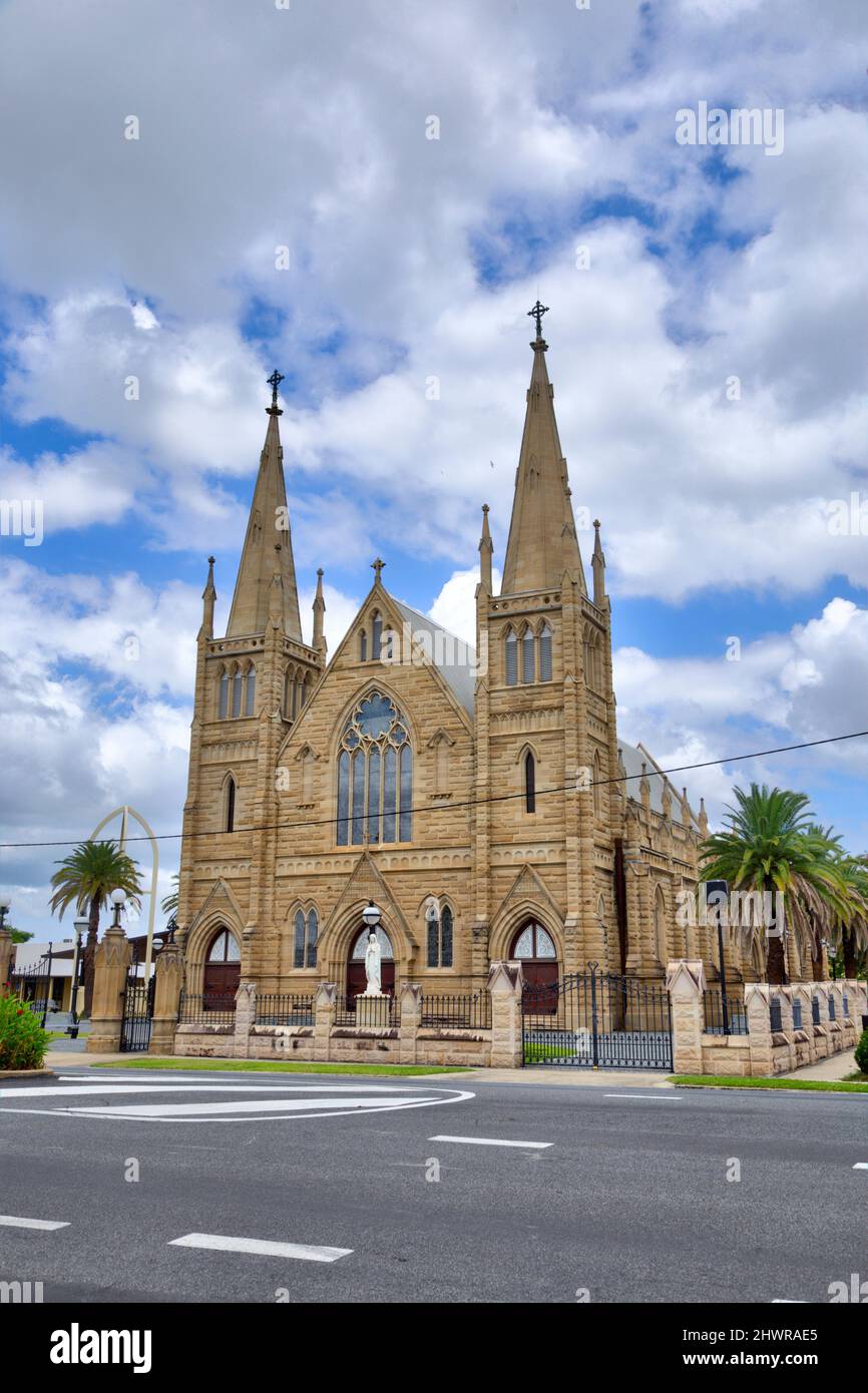 Saint Joseph's Cathedral Rockhampton Queensland Australia Stock Photo
