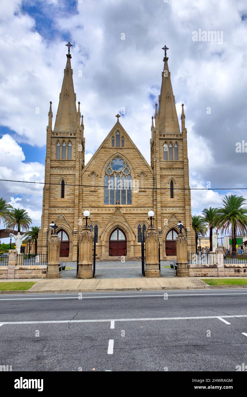 Saint Joseph's Cathedral Rockhampton Queensland Australia Stock Photo