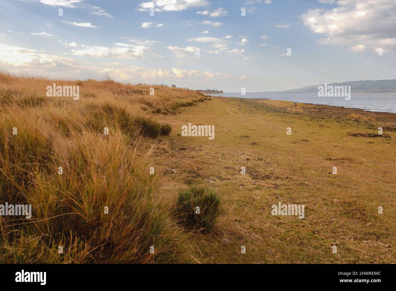 Scenic view of Lake Olbolosat in Nyahururu, Kenya Stock Photo Alamy