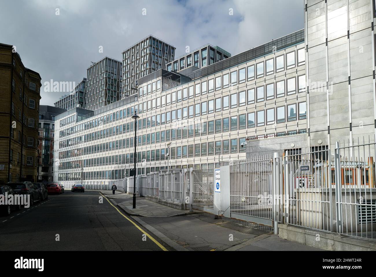 The british government's department for business, energy & industrial stragey building, London, England. Stock Photo