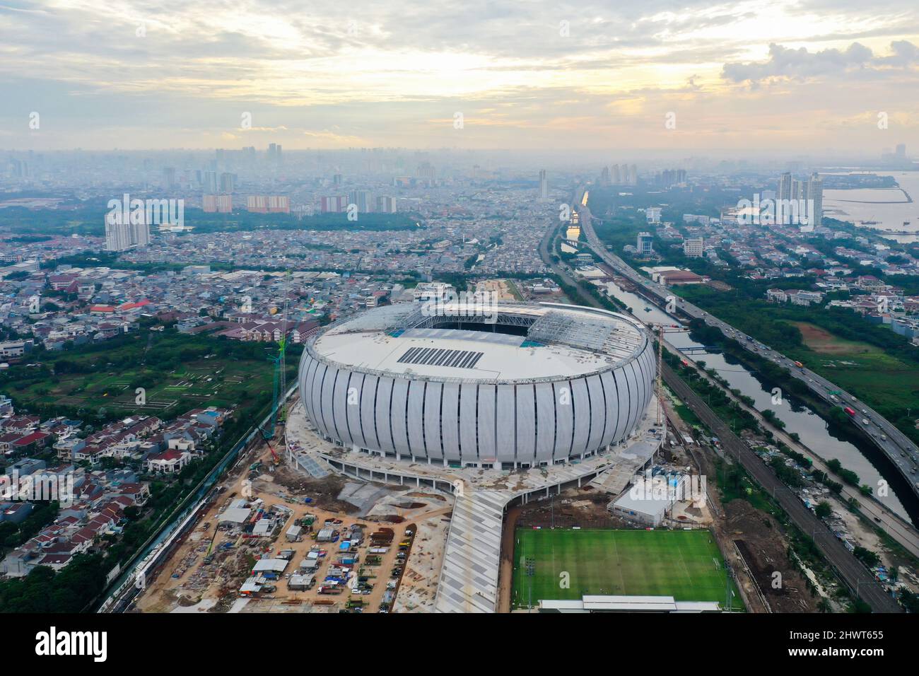 Jakarta international stadium hi-res stock photography and images