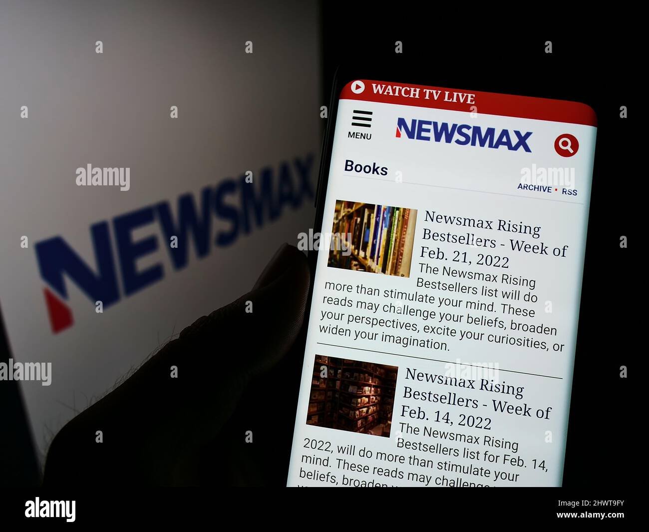 Newsmax media hires stock photography and images Alamy