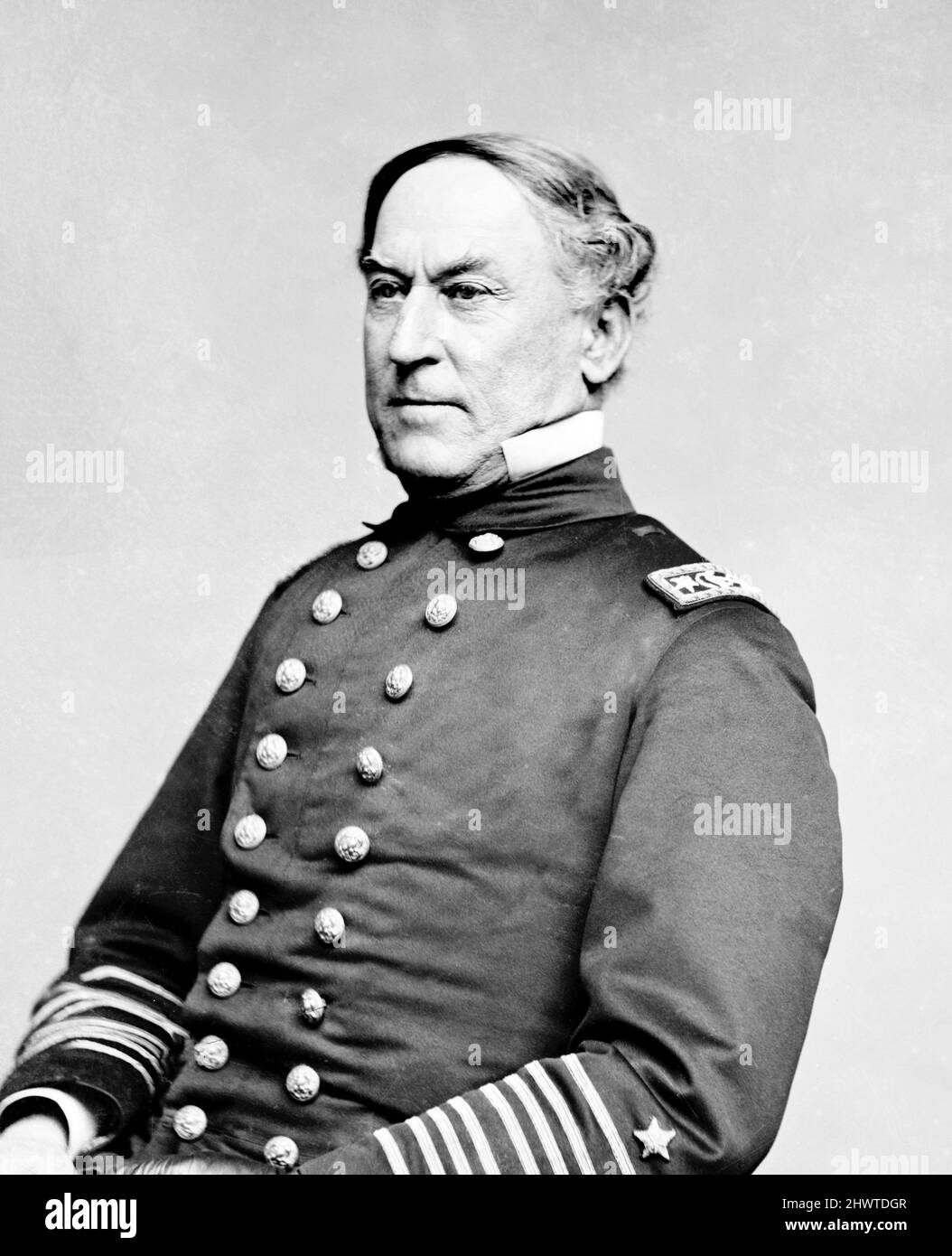 Adm david farragut Black and White Stock Photos & Images Alamy
