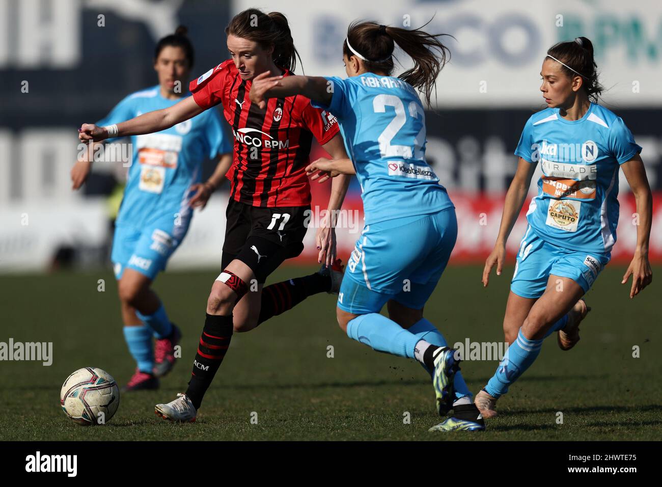 Christy Grimshaw (AC Milan) during AC Milan vs ACF Fiorentina femminile,  Italian football Serie A Women mat - Photo .LiveMedia/Francesco Scaccianoce  Stock Photo - Alamy