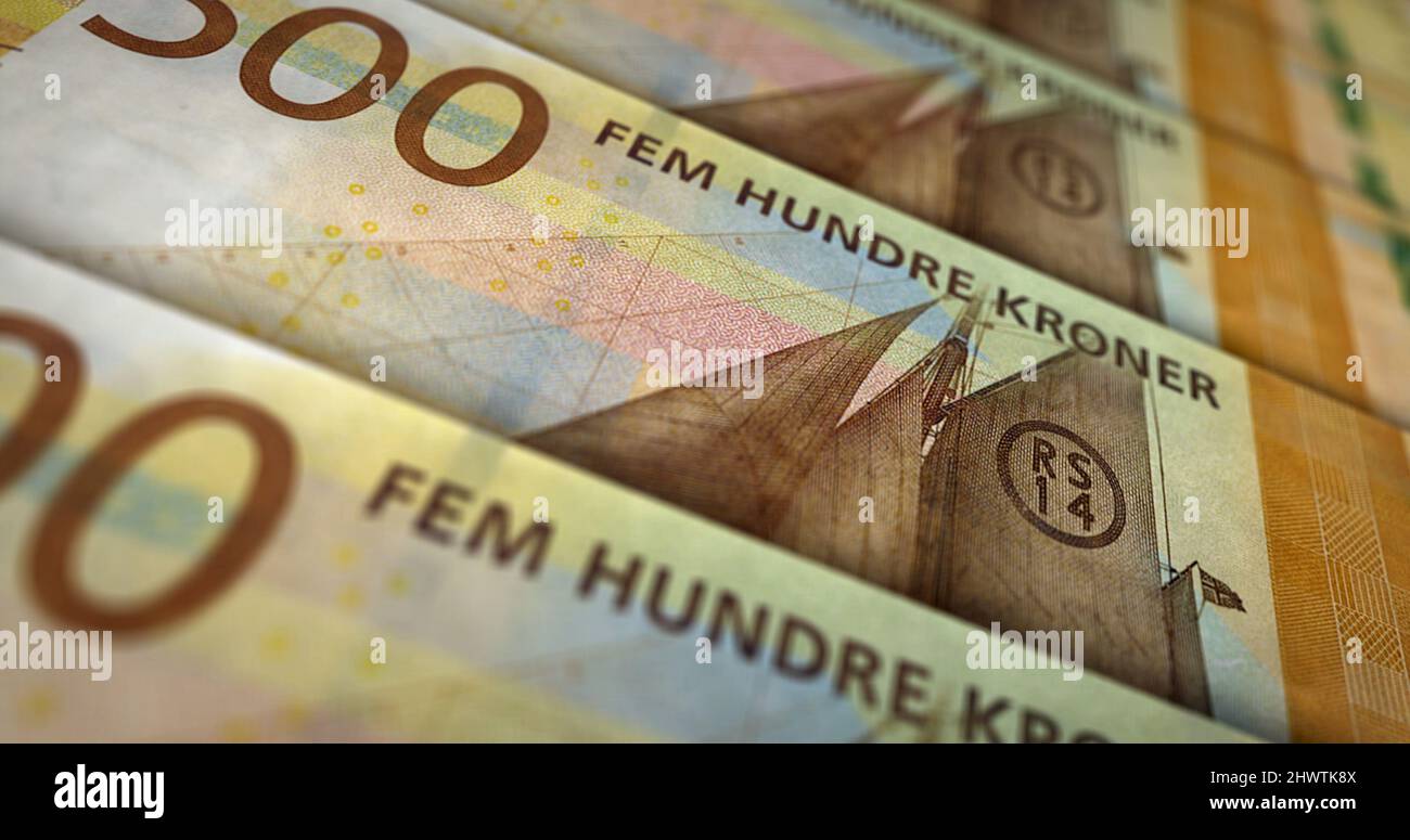 Norwegian Krone money printing 3d illustration. NOK banknote print. Concept  of finance, cash, economy crisis, business success, recession, bank, tax a  Stock Photo - Alamy