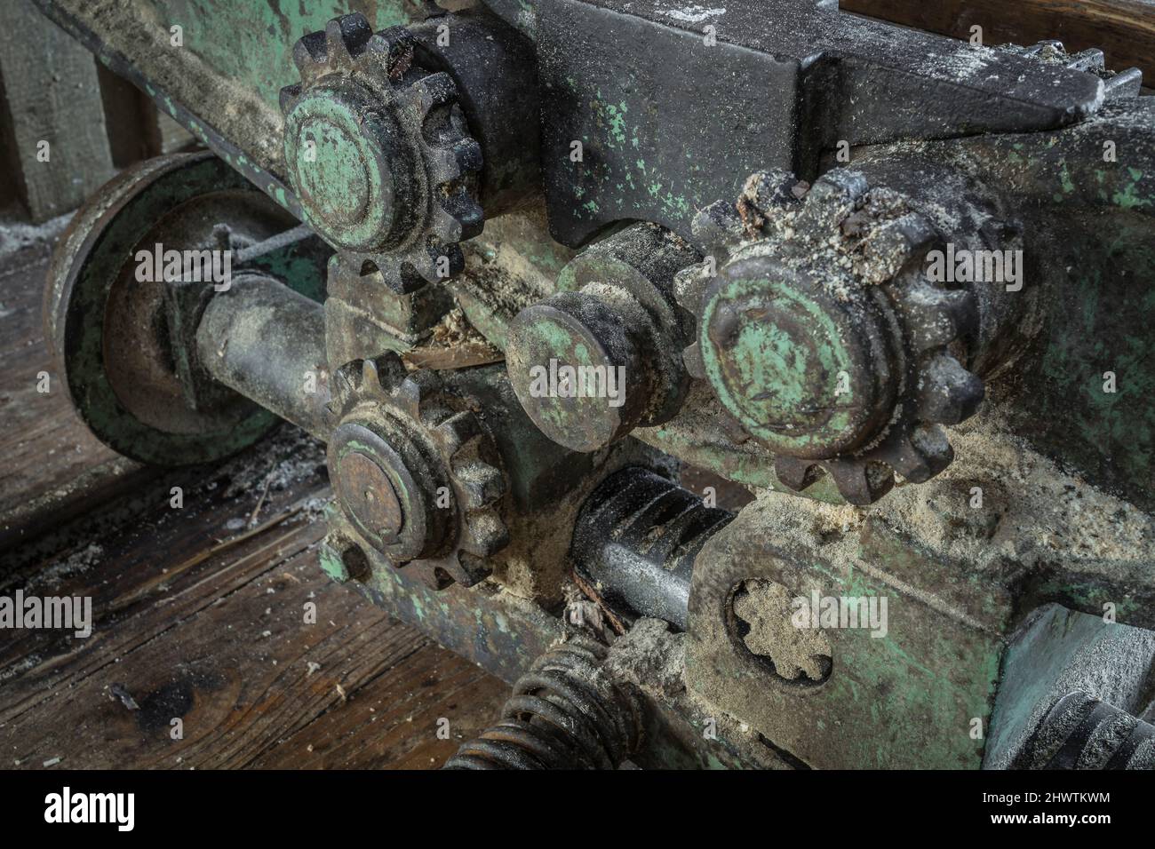 historic machinery Stock Photo