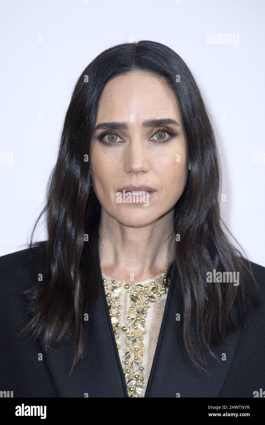 Jennifer Connelly attending the Louis Vuitton Womenswear Fall/Winter  2022/2023 show as part of Paris Fashion Week in Paris, France on March 07,  2022. Photo by Aurore Marechal/ABACAPRESS.COM Stock Photo - Alamy