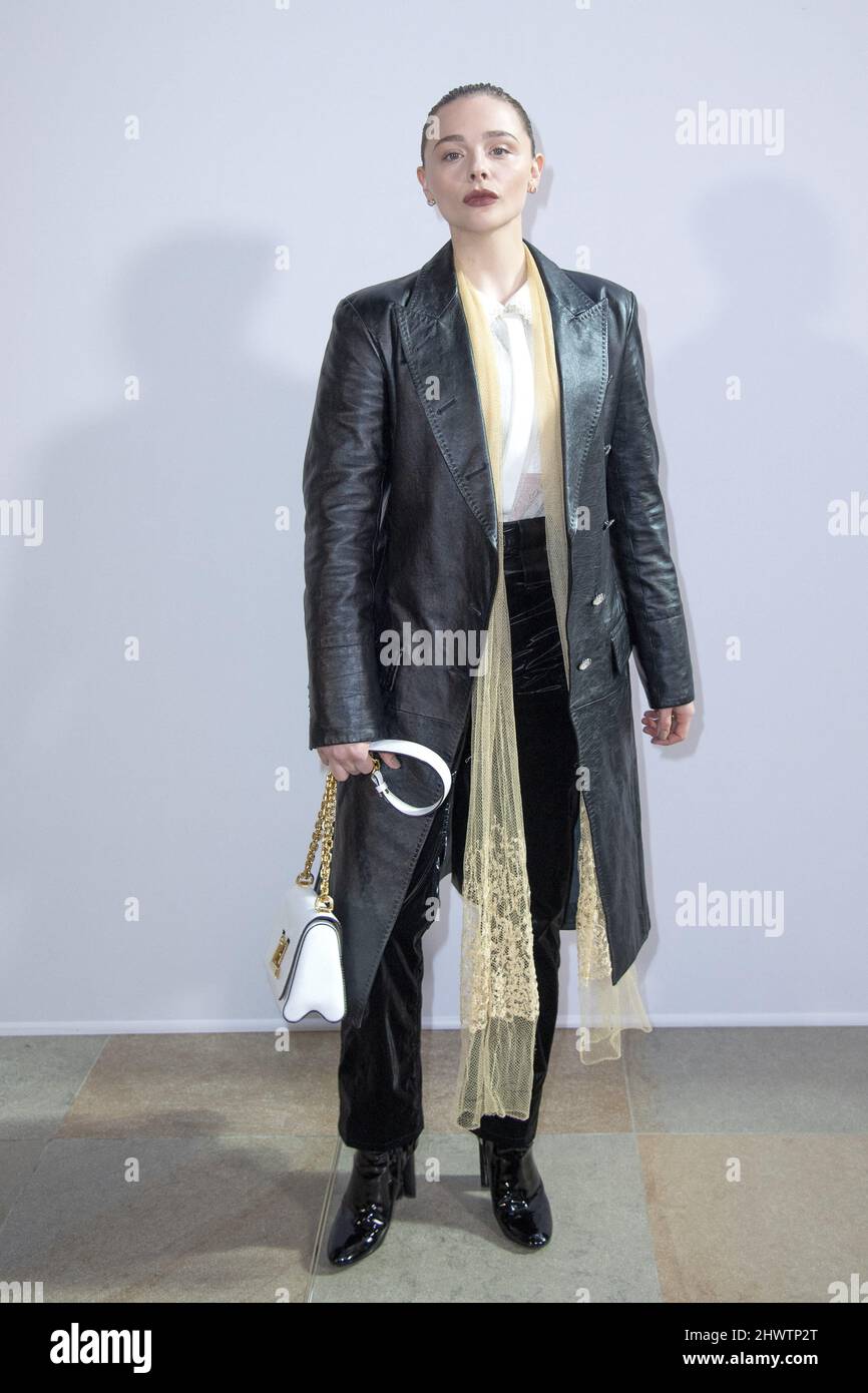 Paris, France. 06th Mar, 2023. Chloe Grace Moretz arriving at Louis Vuitton  show during Fashion Week in Paris, France on March 6, 2023. Photo by Julien  Reynaud/APS-Medias/ABACAPRESS.COM Credit: Abaca Press/Alamy Live News
