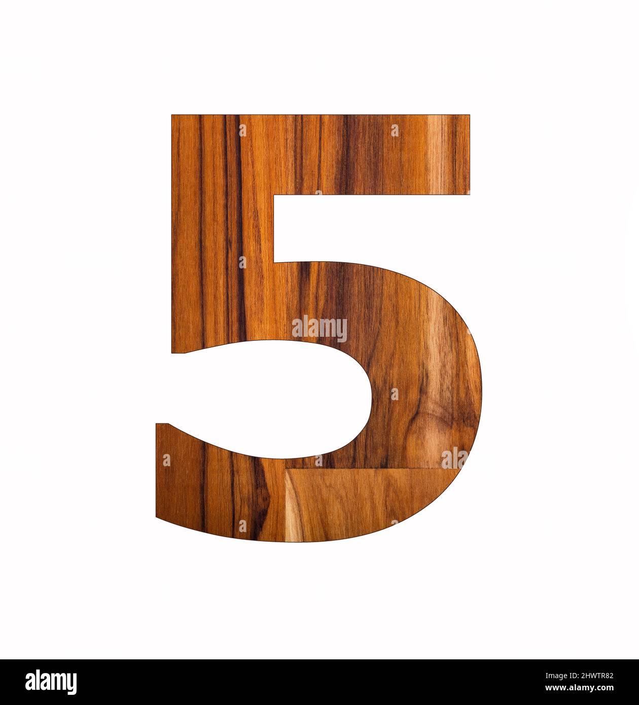 Number 5 (five) Vintage Wood Background Isolated White Stock Photo Number 5 (five) Vintage Wood Background Isolated White Stock Photo