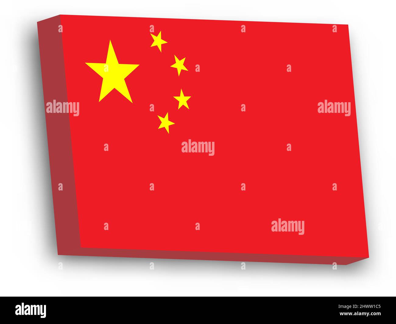 3d Vector Flag Of China Stock Vector Image Art Alamy 3d Vector Flag Of China Stock Vector Image Art Alamy