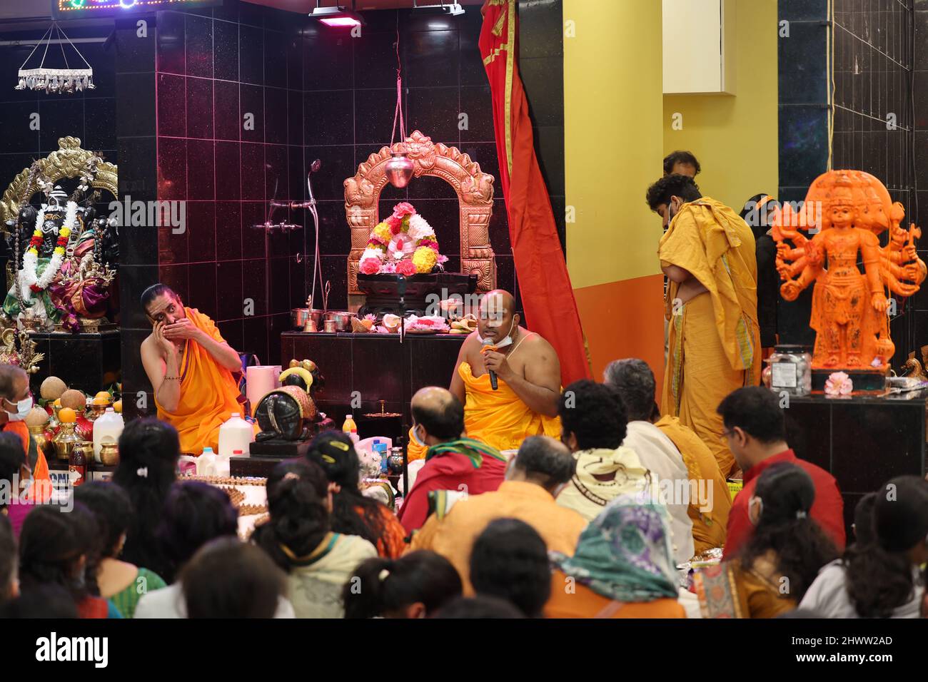 Dublin, California , USA, 7th March 2022 Maha Shivaratri 2022