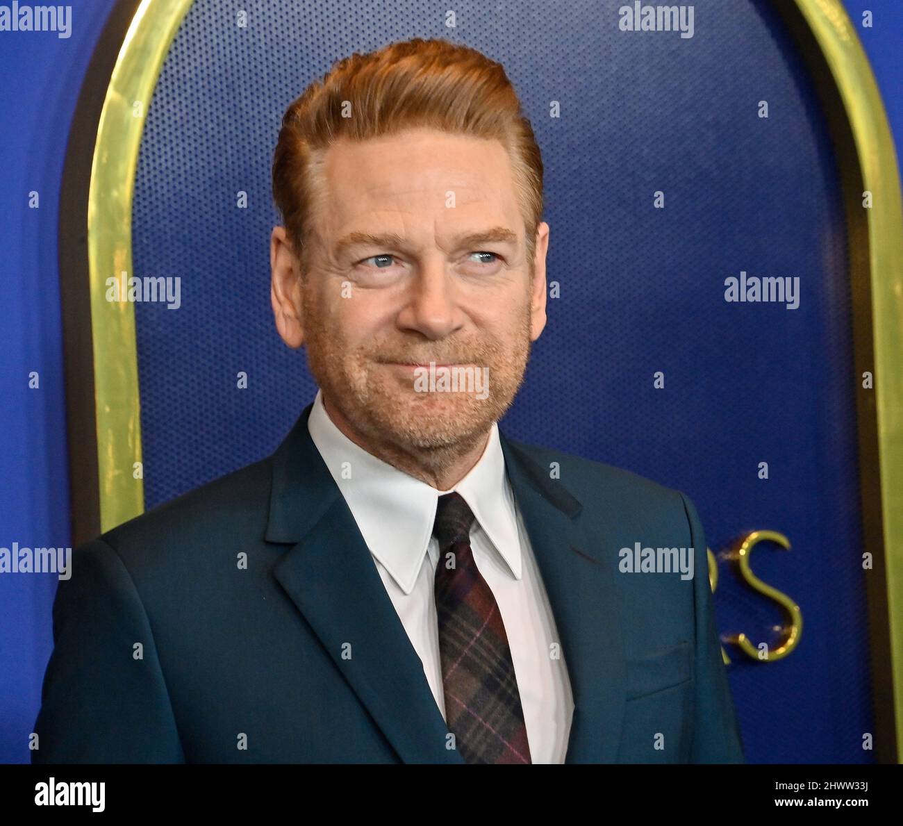 Los Angeles, United States. 07th Mar, 2022. Kenneth Branagh attends the 94th annual Oscars nominees luncheon at the Fairmont Century Plaza on Monday, March 7, 2022. Credit: UPI/Alamy Live News Stock Photo