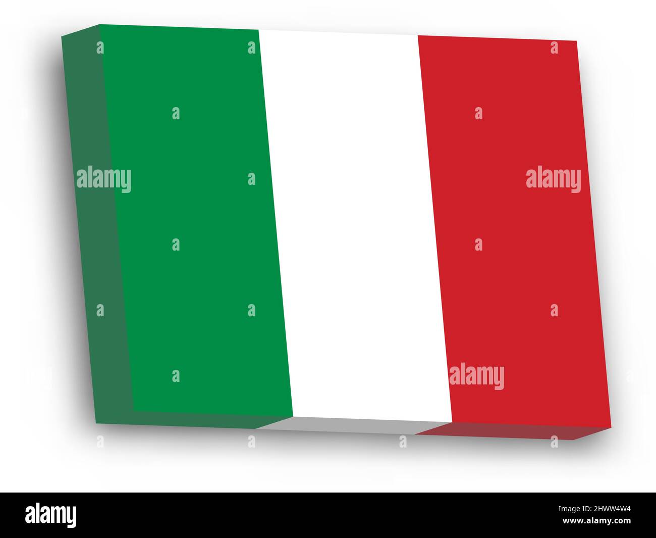 3d Vector Flag Of Italy Stock Vector Image And Art Alamy