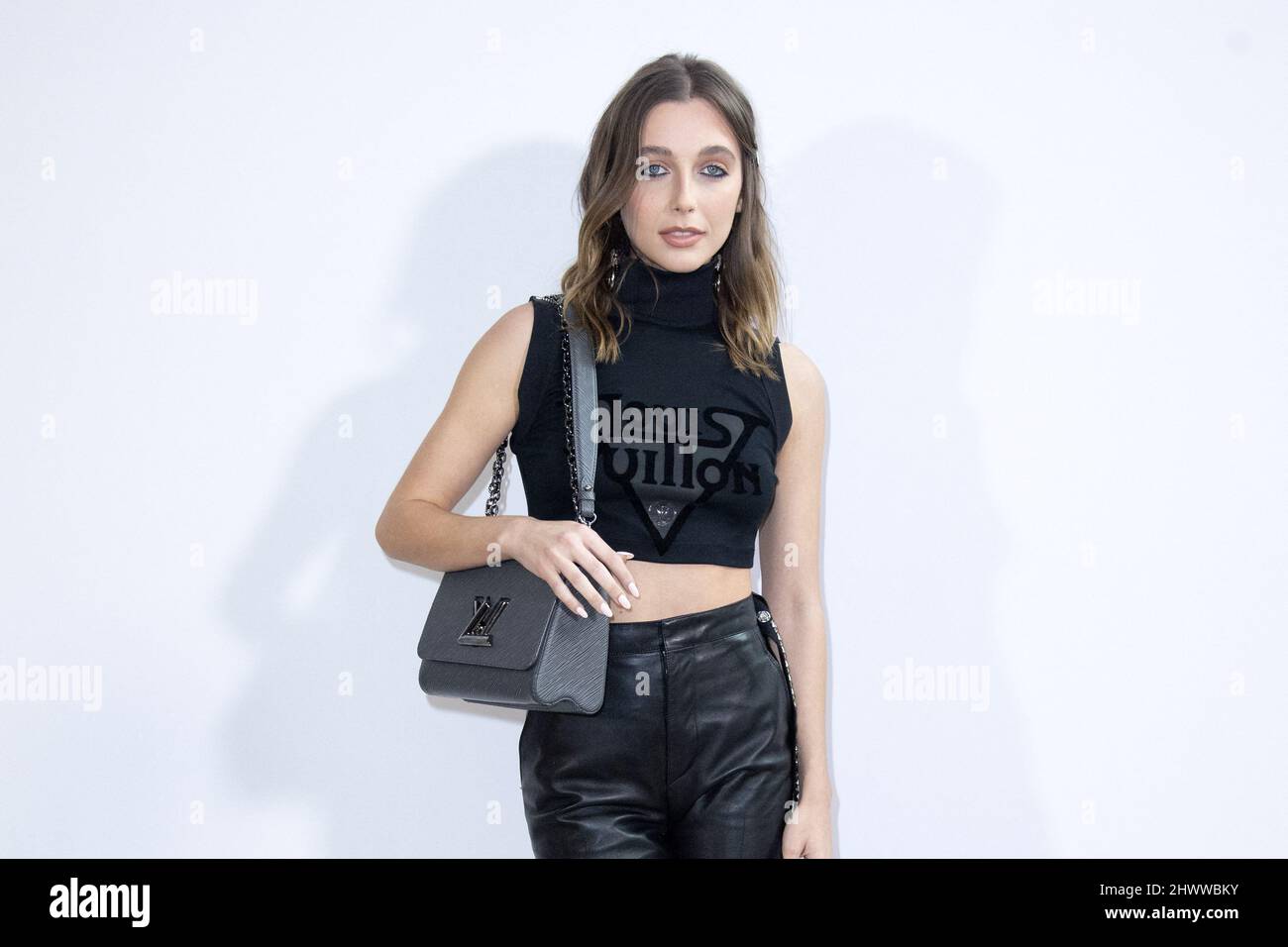 Emma Chamberlain attending the Louis Vuitton show as part of the Paris  Fashion Week Womenswear Fall/Winter 2020/2021 in Paris, France on March 03,  2020. Photo by Aurore Marechal/ABACAPRESS.COM Stock Photo - Alamy
