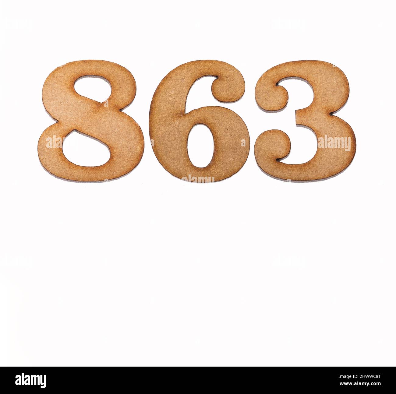 Number 863 Cut Out Stock Images & Pictures - Alamy